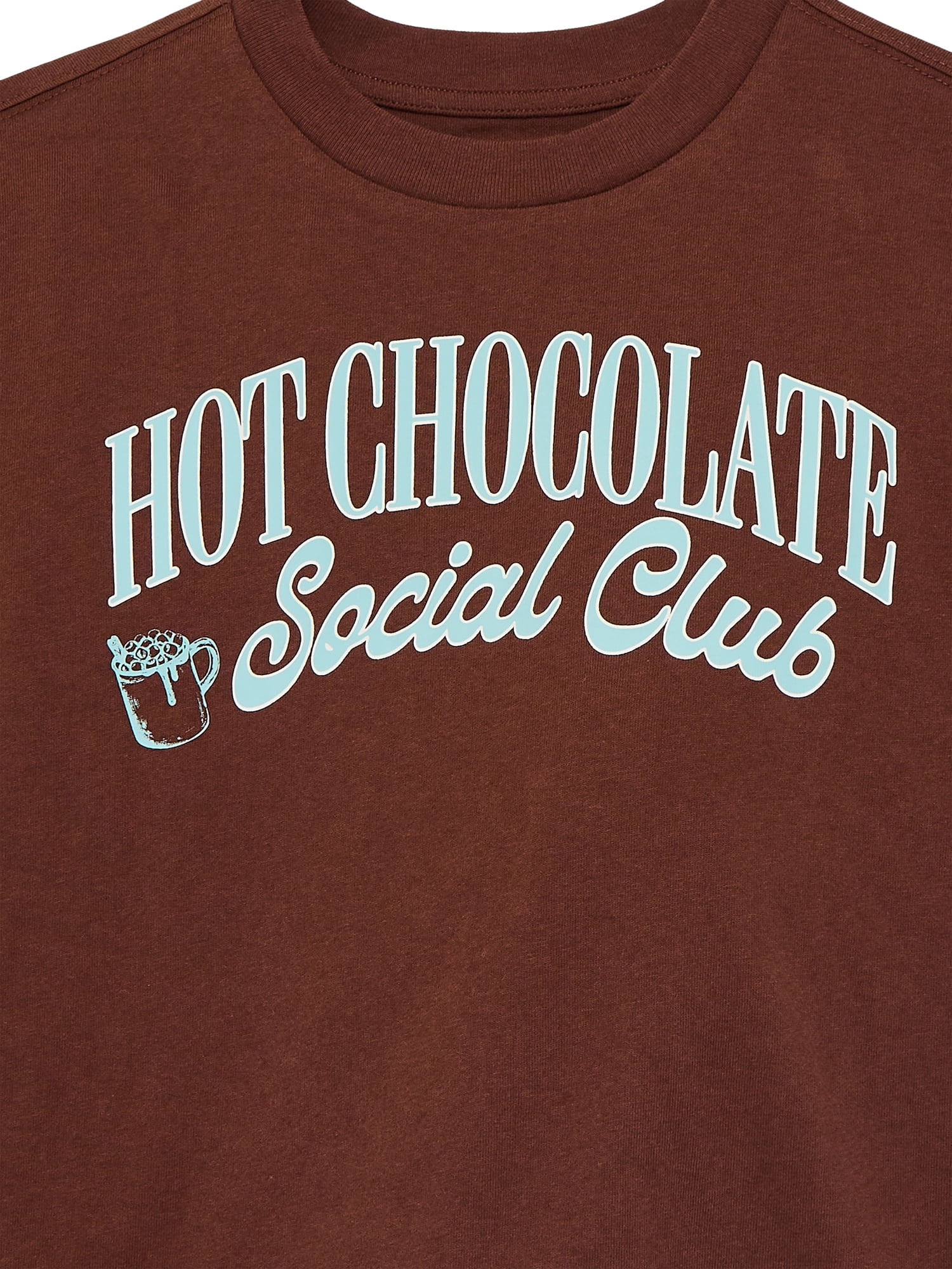 Weekend Academy Girls Short Sleeve Boxy Graphic T-Shirt, Sizes 4-18