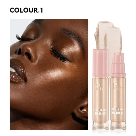 Sparking Skin Dazzling Shimmer Glitter Highlighter Eye Shadow Cream Makeup Gold Face Contour Bronzer Brighten Body High Light