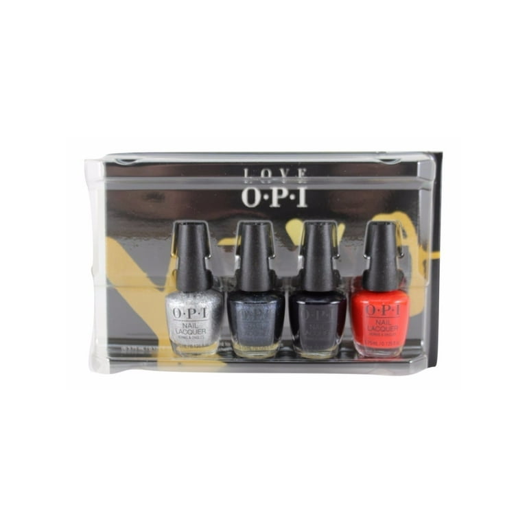 OPI LOVE XOXO.125 OZ MINI LACQ 4 PCK - Walmart.com