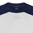 thumbnail image 2 of Paquete 2 Playeras Cuello Redondo Unbranded Co Algodón Azul Marino y Blanco UNB-CNE-2NWXL, 2 of 3