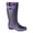 Pale Blue Polka Dot/Navy, variant on Stormwells Womens Polka Dot Wellington Boots