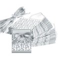 thumbnail image 1 of 100 bolsas de regalo para fiestas, con lazo, para caramelos (plateadas), 1 of 6