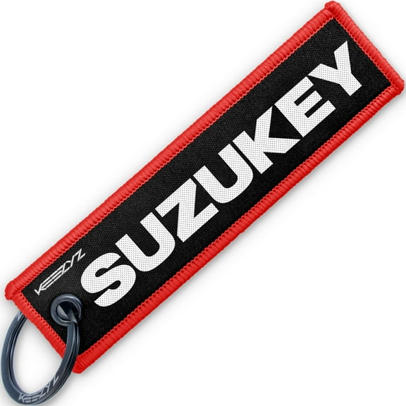 KEEZYZ Suzukey Keychains Key Tags For Cars, Trucks, Motorcycles, ATV, UTV