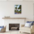 thumbnail image 2 of Stupell Industries Tropical Boardwalk Landscape Nature Painting Gray Framed Art Print Wall Art, 24 x 30, 2 of 8
