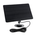 thumbnail image 1 of Panneau Solaire Étanche pour Dispositifs de Sécurité, Chargeur Solaire 10W Mural Réglable, Installation Rapide pour une Alimentation Extérieure Fiable, 1 of 6