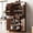 Brown, variant on HICOMILA Tall Kitchen Pantry Cabinet, Farmhouse Storage Cabinet with 3 Pull Out Organizers, 6 Door Shelves & 2 Drawers, Freestanding Cupboard for Kitchen Dining Room
