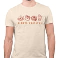 thumbnail image 2 of Always Grateful Thanksgiving Shirt Unisex Large Natural, 2 of 5
