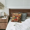 thumbnail image 6 of Stylish Living Starts Here - Brown & Teal Pillow Covers for Indoor and Outdoor Décor, 6 of 7