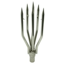 Spearfishing Lionfish 4.5" 6mm Pole Spear Tip 6 Prong Head Paralyzer w/ Barbs