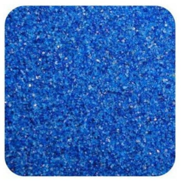 Sandtastik Ter25Lbbluehawaii-2 Sandtastik Course Floral-Terrarium Sand - Blue Hawaii No. 2 - 25 Lb