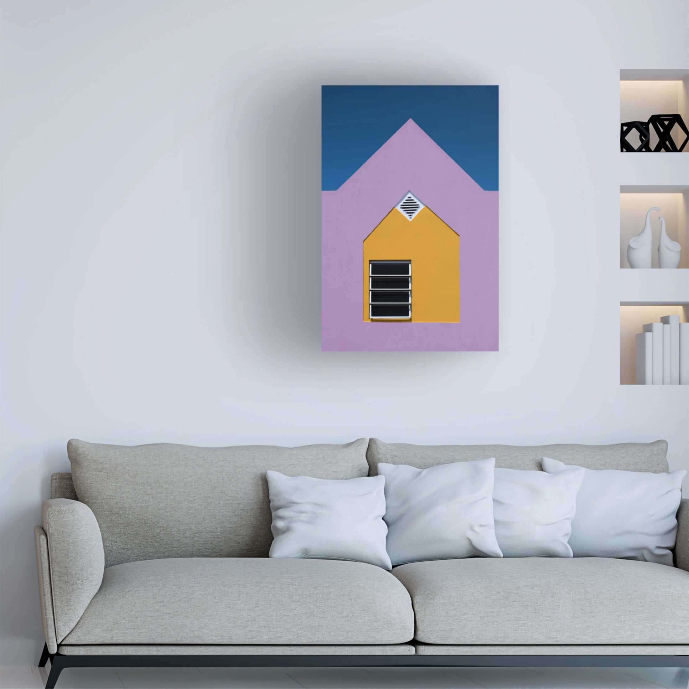 Canvas Wall Art - Rolf Endermann 'Windows' Wall Art for Living Room, Bedroom, or Office Décor by Trademark Fine Art - 22 x 32 Inches