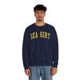 thumbnail image 5 of Sea Girt Sweatshirt Gifts Crew Neck Shirt Long Sleeve Unisex, 5 of 7