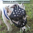 thumbnail image 4 of Dog Muzzle For Short Snout Dogs, Soft Silicone Breathable Bulldog Muzzle For Biting, Chewing, Licking, Ideal For Flat-faced Dogs, 4 of 5