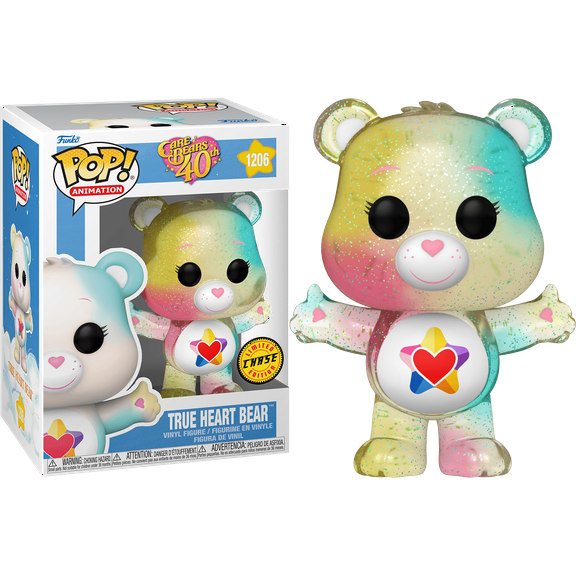 Funko POP! Animation Care Bears 40th CHASE True Heart Bear #1206