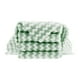 thumbnail image 1 of 5 Piezas de Toallas de Mano de Cocina, Paños de Cocina Reutilizables con Patrón de Olas, Toallas de Platos de 9.84"x9.84" Verdes, 1 of 6