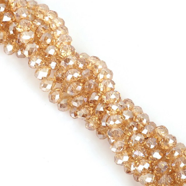 2mm 3mm 4mm 6mm 8mm Rondelle Austria cuentas de cristal cuentas de vidrio facetadas cuentas espaciadoras sueltas para pulsera DIY fabricación de joyas Tan Jianjun unisex