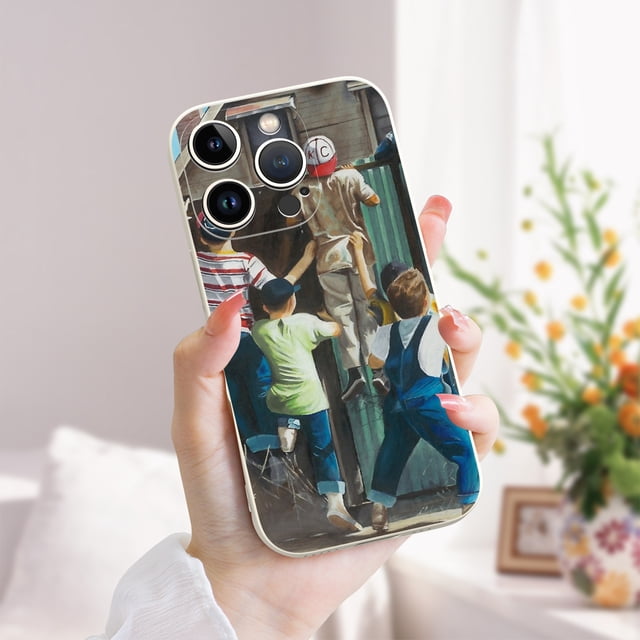 Añade un toque de diversión caricaturesca a tu iPhone con nuestra funda de goma TPU para teléfono: ¡protege y personaliza!