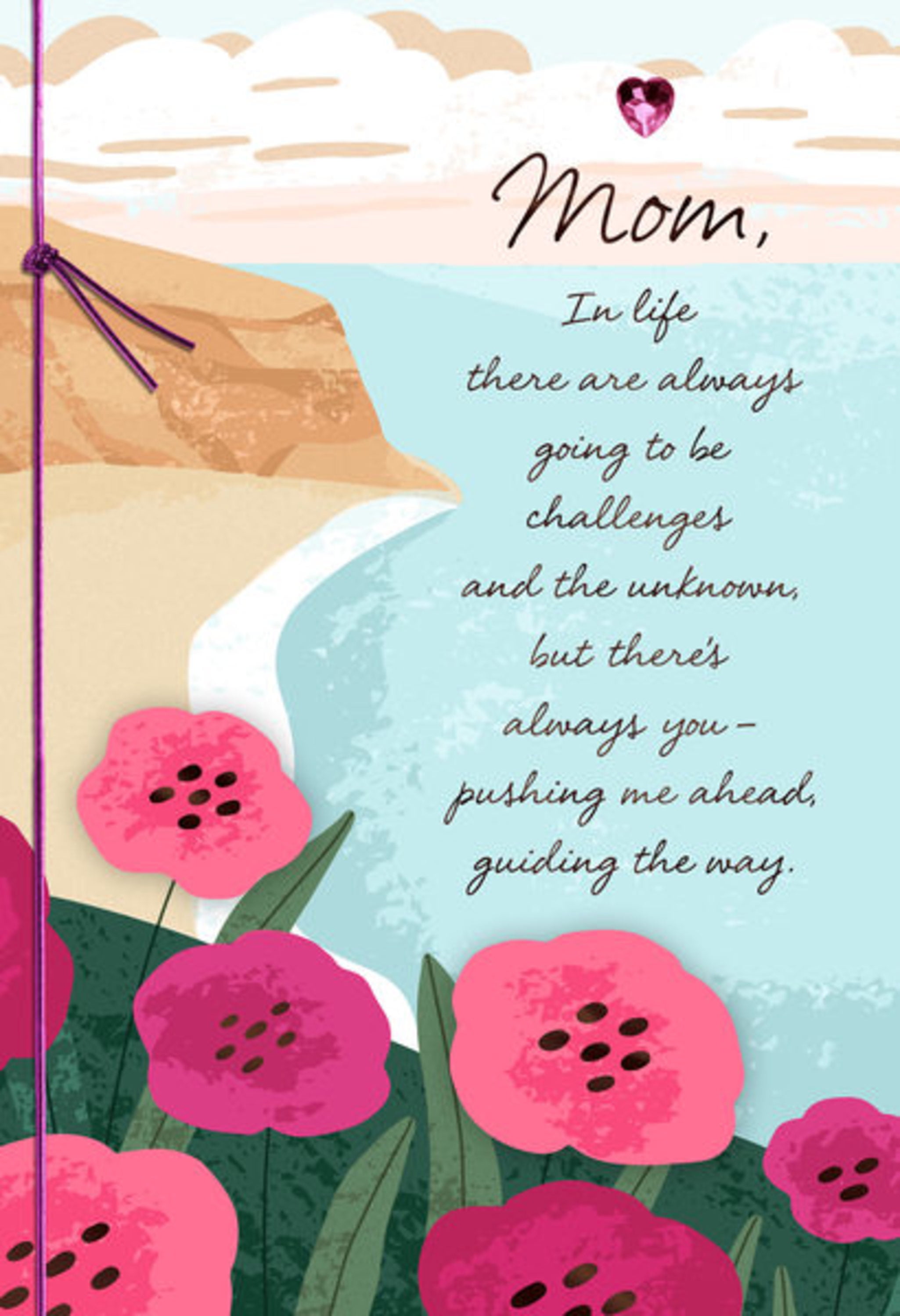 Hallmark Mothers Day Card For Mother Md Mom Chld Lndscpe