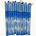thumbnail image 3 of Set of 11 Stainless Steel Single Point Knitting Needles, 25CM , Smooth and for Easy Knitting Projects, 3 of 8