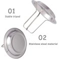 thumbnail image 4 of Stainless Steel Chicken Rack, Vertical Chicken Rack, Non-stick Chicken Roaster, Vertical Roasting Racks, Non-stick Chicken Roaster, For Oven, Barbecue, 4 of 4