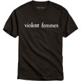 thumbnail image 1 of Violent Femmes Unisex T-Shirt White Vintage Logo, 1 of 3