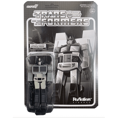 Super 7 Transformers G1 Fallen Leader Optimus Prime - ReAction Figure