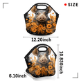 thumbnail image 3 of Herdesigns Funny Pig Neoprene Lunch Bag, Farm Animal Insulated Lunch Box for Women Men Washable Lunch Tote Soft Lunch Container With Zipper for Work Picnic Travel, 3 of 7