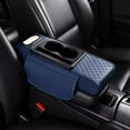 thumbnail image 1 of PU Leather Auto Center Console Armrest Pillow for Long-Distance Driving with Additional Cup Holder and Storage Functions, 1 of 8