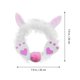 thumbnail image 2 of Decoración De Puerta De Pascua, Kit De Corona De Conejito De Peluche, Primavera De Pascua, Cartel De Bienvenida Para Colgar En Interiores Y Exteriores, Suministros Para Manualidades, Regalo sonducket HA034598-00, 2 of 6