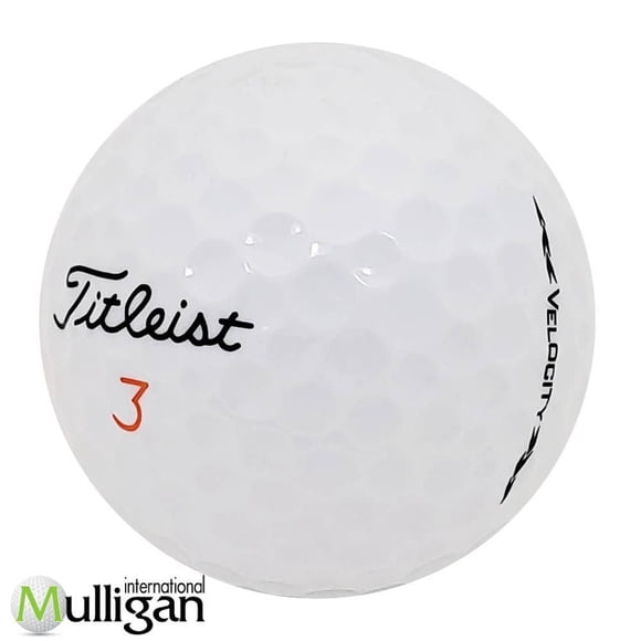 Mulligan - 12 Titleist Velocity 2024 4A Recycled Used Golf Balls