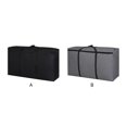 thumbnail image 3 of Cateissary Bolsa de equipaje de viaje, almacenamiento conveniente y bolsas de mano impermeables de gran capacidad, bolso de mano, bolsa de viaje Almacenamiento y organización del hogar negro, 3 of 6