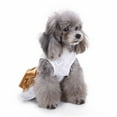 thumbnail image 5 of Cute Pet Wite Extra Small Female Dog Clothes Skirt Breathable Summer Sleeveless Large Dog Dress Shirt Comfortable Dog Shirt Breathable Dog Puppy Clothes for Small Dogs Girl Puppy Clothes for Extra Sma, 5 of 9