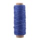 thumbnail image 2 of Hilo plano encerado para coser cuero, resistente, de 1 mm de grosor, 50 metros (azul real), 2 of 2