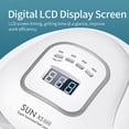 thumbnail image 7 of LED UV Nail Gel Curing Lamp - 120W Nail Dryer, Auto Sensor, 45 LED Lights, Dual Light Source, 4 Timer Settings 30s 60s, Eye-Friendly White Light, Professional DIY Manicure, Home Makeup Organizers, 7 of 7