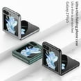 thumbnail image 6 of Feishell Ultra Thin Folding Phone Case for Samsung Galaxy Z Flip5 2023,Shockproof Lightweight Anti-Fingerprint Slim Fit Non-Slip Protective Case for Samsung Galaxy Z Flip5,Black, 6 of 7