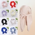 thumbnail image 2 of Simulated Silk Shiny Women's Solid Color Square Scarf New Satin 70cm Scarf Headscarf Women's Gift, 2 of 6