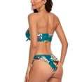 thumbnail image 4 of Traje de baño dividido de alta elasticidad para mujer, sujetador de tendencia, traje de baño sexy con tirantes, traje de baño de playa de verano, 4 of 7