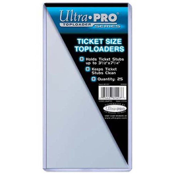 Ultra Pro 3.5 X 7.25 Top Loaders (25 Packs)