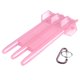 thumbnail image 3 of Caja Almacenamiento 3 Fundas Con Hebilla Bloqueo para Tipo () Rosa, 3 of 4