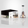 thumbnail image 3 of Xtricity - Pendant Light, 8.7 '' Width, From the Mila Collection, Gray, 3 of 3
