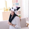 thumbnail image 1 of Sombrero De Panda De Felpa Divertido Oreja Móvil Sombrero De Oreja De Animal Colcomx Lindo sombrero de cabeza de panda, 1 of 8