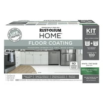 Rust-Oleum 1034357 1 qt. Home Anti-Slip Textured White Tint Base Floor Coating Paint Kit