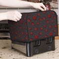 thumbnail image 7 of Fotbe Red Ladybugs On Dark Background for Four Slice Toaster Cover, Fingerprint Protector, Super Soft Appliance Cover And Dust Cover,Bread Dust Cover & Fingerprint Protection, 7 of 7