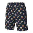 thumbnail image 4 of Fotbe Fastfood Trajes de Baño Estampados para Hombre, Shorts de Verano de Secado Rápido, Ropa de Playa, Bañadores-Medium, 4 of 6