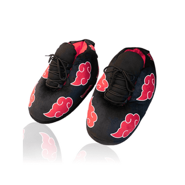 Anime Slippers - Plush Sneaker Slippers for Women House Slippers for Men (Red Cloud)