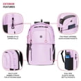 thumbnail image 3 of Mochila SwissGear Versa Pastel Lilac para portátil de 16 pulgadas, 3 of 9