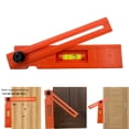 thumbnail image 2 of Multifunctional Angles Ruler Integrated Bubble Levels Foldable Depth Measuring Ruler For Precise Woodcraft Measurement, 2 of 8
