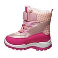 thumbnail image 6 of Avalanche Dots Girls' Hook and Loop Snowboots. (Toddler/Little Kids) - Pink/Fuchsia, 6, 6 of 7