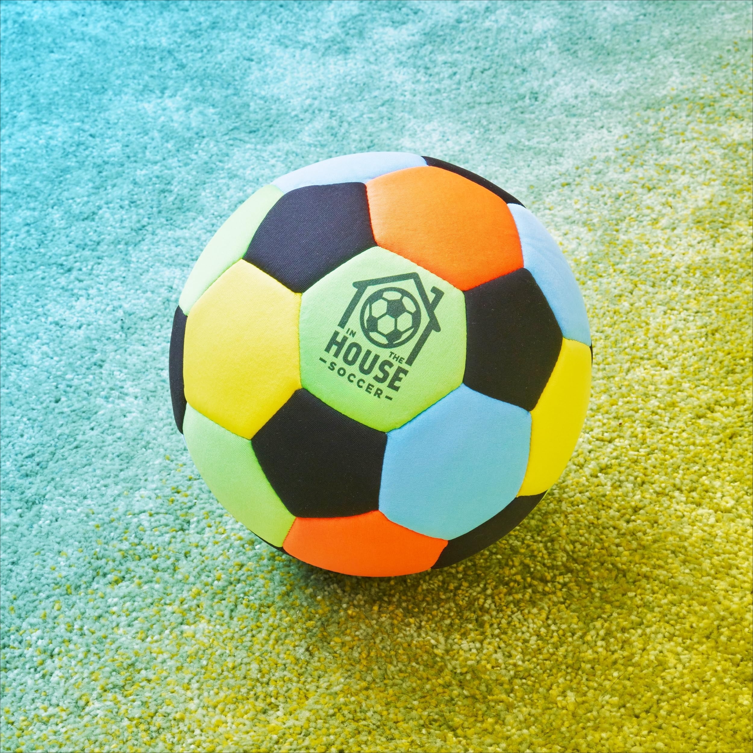 Hunlyman Slient Soccer Ball for Indoor, 4 Padded Ball for Youth, Lightweight House Training Ball for Dribbling & Juggling At Home