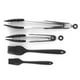 thumbnail image 2 of Pinzas para alimentos Fugacal antiadherentes para barbacoa clip para alimentos abrazadera de cocina para acampar pícnics interiores, 2 of 8